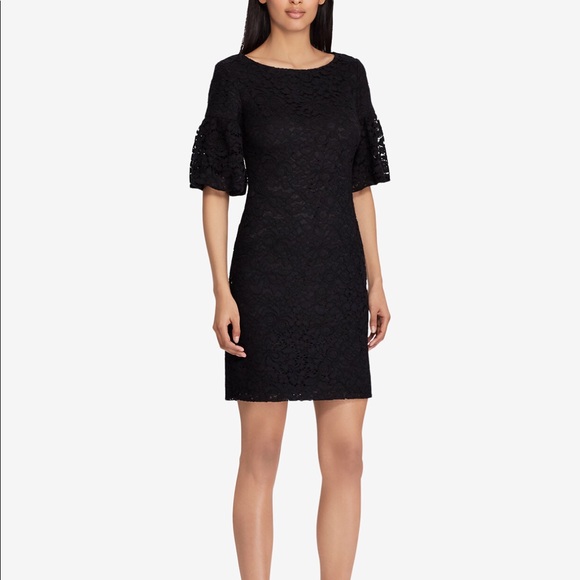 Ralph Lauren Dresses & Skirts - Ralph Lauren Size 8 Black Puffed Sleeve Dress NWT